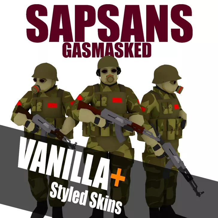 Sapsan Gasmasked Conscripts — V+ Styled Skins DLC