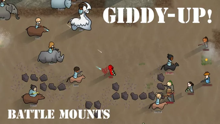 Giddy-up! Battle Mounts