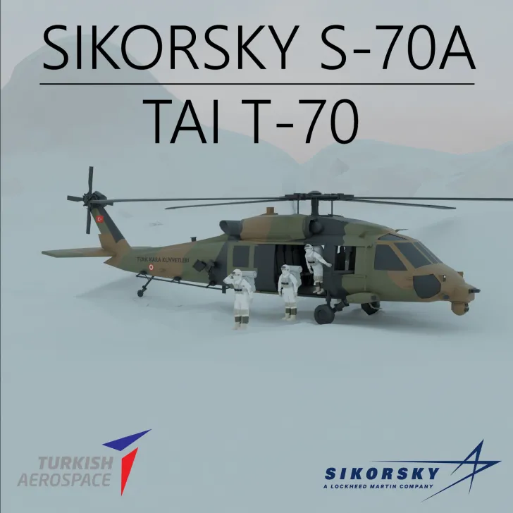 [TVP] Sikorsky S-70A / TAI T-70