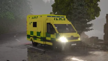 British Merecedes Sprinter Ambulance