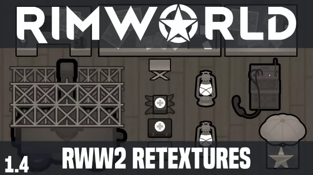 [K4G] RimWorld War 2 Retextures