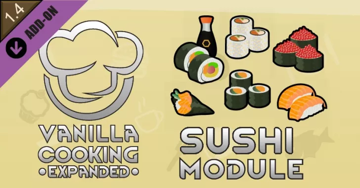 Vanilla Cooking Expanded - Sushi