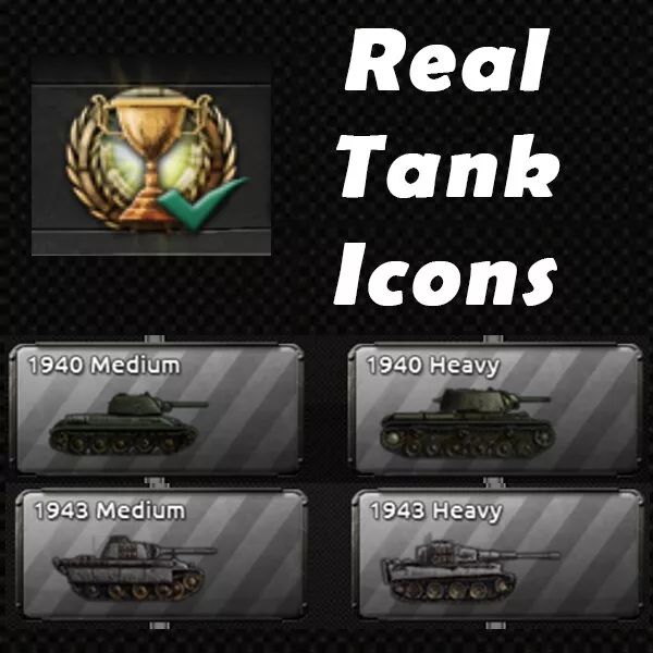 Real Tank Icons