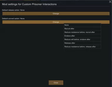 Custom Prisoner Interactions 0