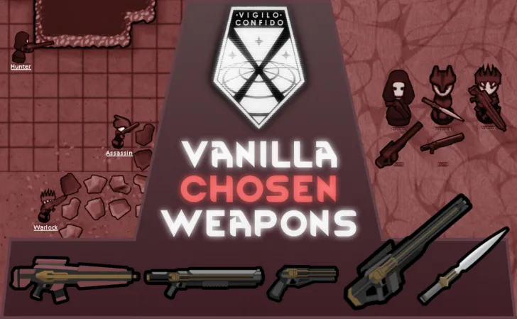 Vanilla XCOM Chosen Weapons