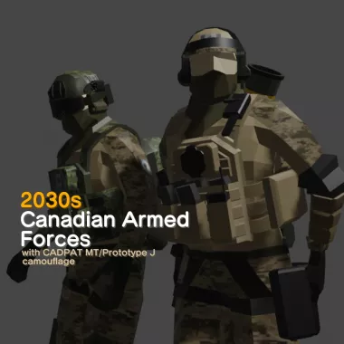 2030s Canadian Armed Forces (with CADPAT MT/Prototype J)