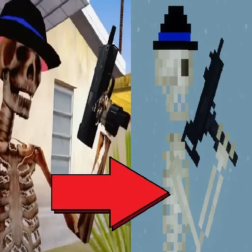 Spanish Skeleton IN PEOPLE PLAYGROUND !