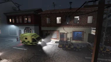 British Merecedes Sprinter Ambulance 0