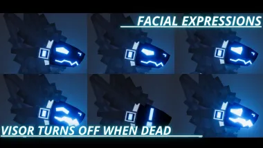 WAR CRIMES Protogen Blue 1