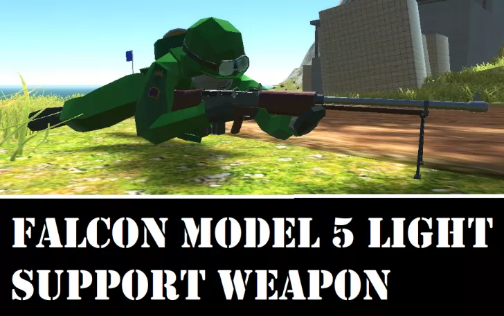 Falcon Armoury: Model 5 Light Support Weapon