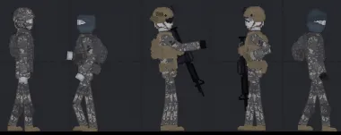 To the moon - Sauls US Army forces (UCP) 3