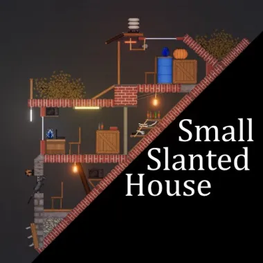 Small Slanted House