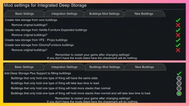 Integrated Deep Storage 0