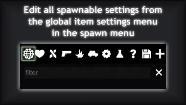 Spawnable Settings Manager 0