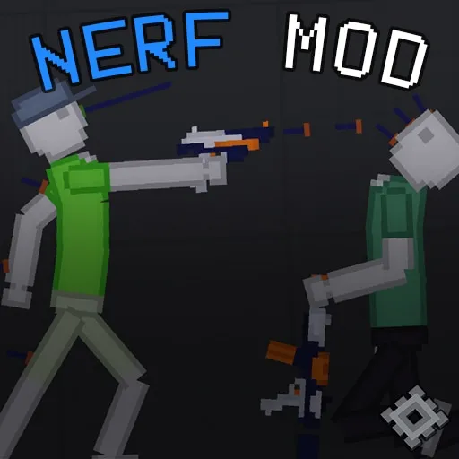 Nerf Weapons Mod