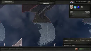 Scenario: Korea Alpha 0