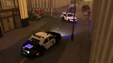 (ALS) LAPD police vehicles 0
