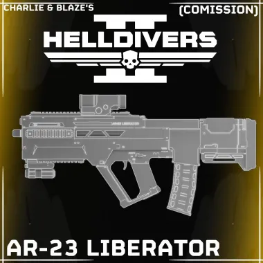 AR-23 Liberator - From Helldivers 2, with love.