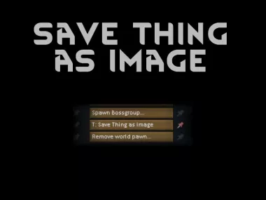 Save Thing As Image