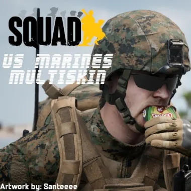 SQUAD US Marines Multiskin