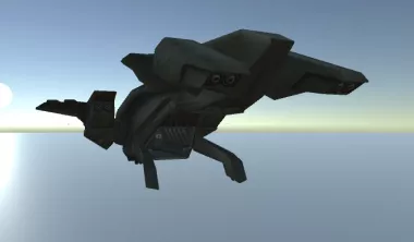 [Halo Project HW] D77-TC Pelican from Halo 2 1