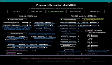 Progressive Destruction Mod 1