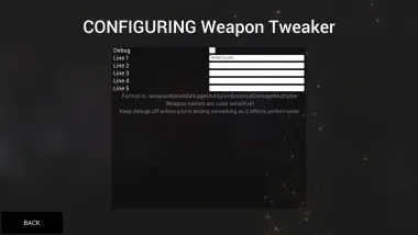 Weapon Tweaker [COMMISSION] 0