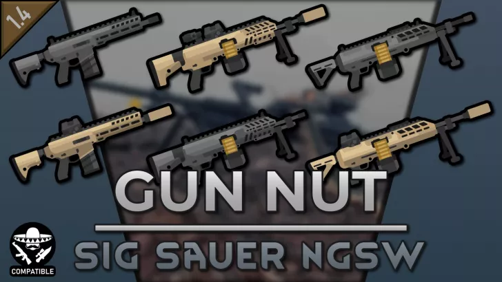 [HRK] Gun Nut - M5 SPEAR, M250 & MG 338