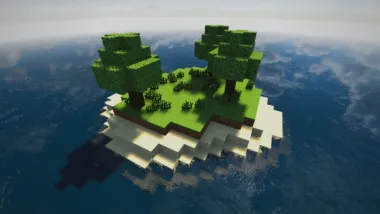 Minecraft Small island 0