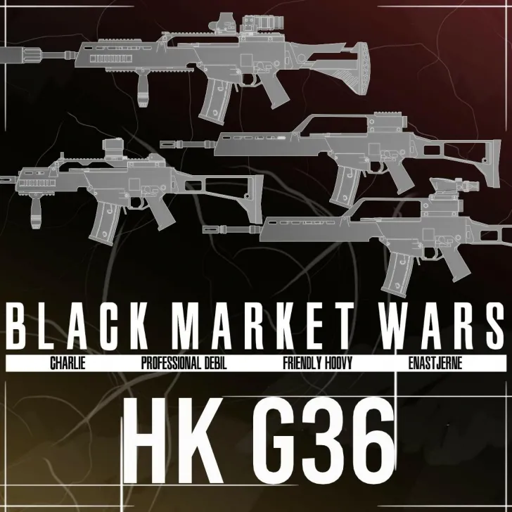 G36, G36A2 & G36A3 - Project Black Market Wars