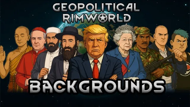 Geopolitical Rimworld - Backgrounds