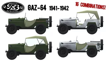 [WW2C] GAZ-64 & GAZ 67 Pack 0