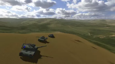 Konza Prarie - Long range tank combat and dogfights 6
