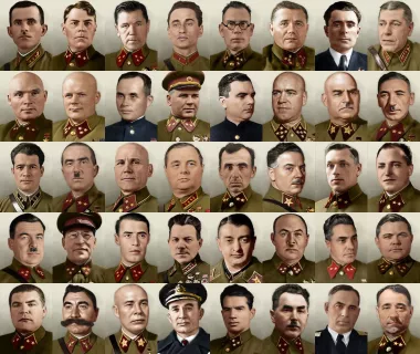 Soviet generals' portraits reworked 0