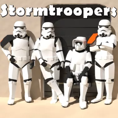 Stormtroopers!! + Multiskin