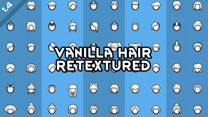 Vanilla Hair Retextured