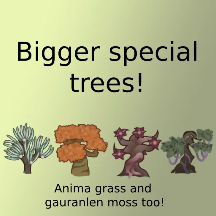 Bigger special trees