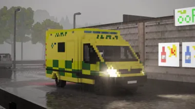 British Merecedes Sprinter Ambulance 5