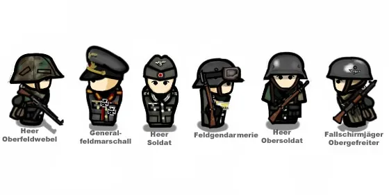 WWII German Uniforms - V's Edit