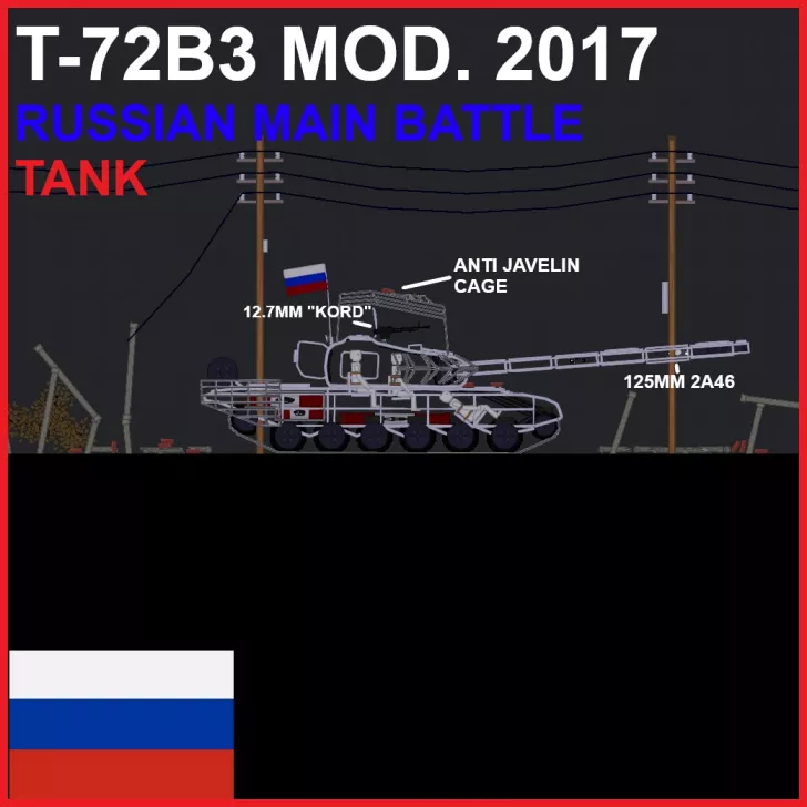 PU T-72B3 (Cope Cage)
