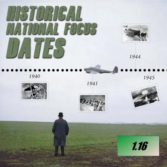 Historical[A] National Focus Dates