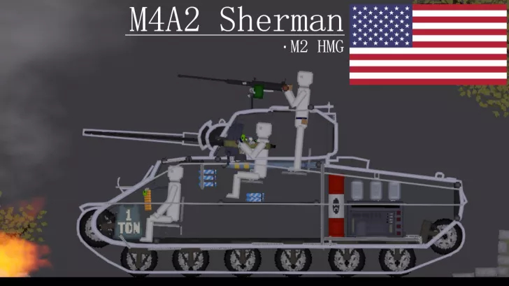 OP M4A2 Sherman