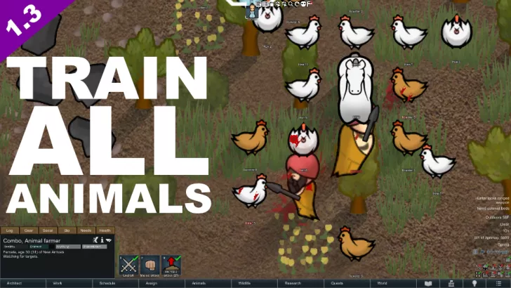 Download mod «Train All Animals» for Rimworld ( )