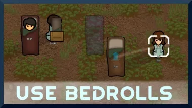 Use Bedrolls