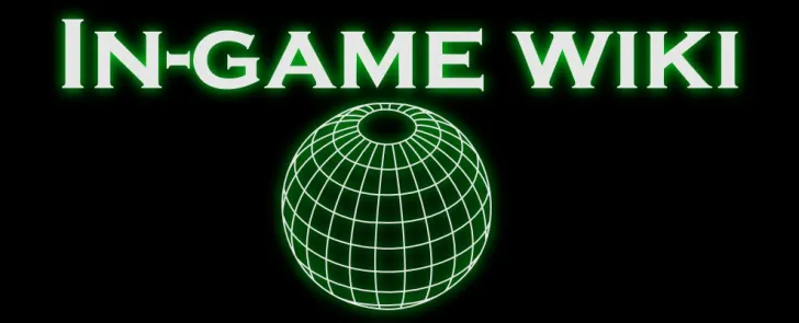 In-game wiki In-game wiki