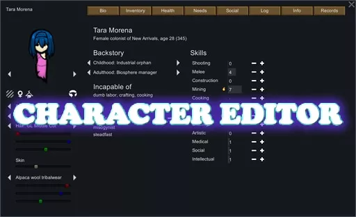 Character Editor