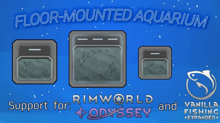 Floor-Mounted Aquarium