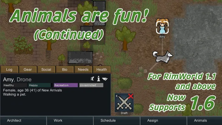 Animals are fun! (Continued)