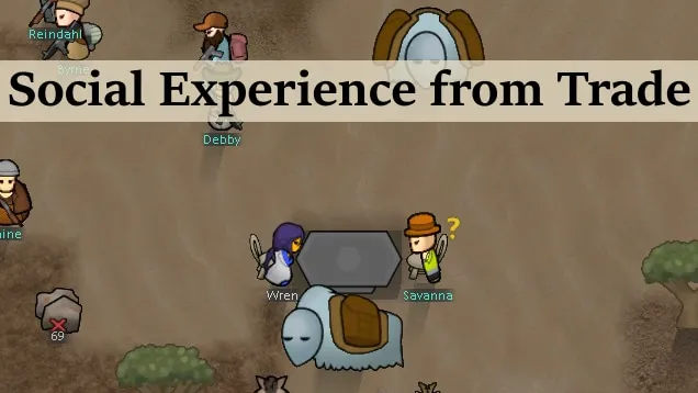 Social Experience from Trade