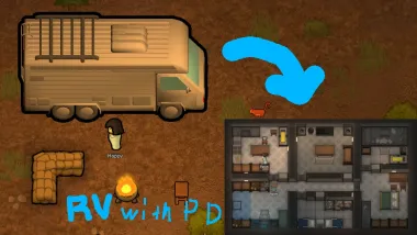 RV with built-in PD